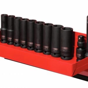 1/2" šešiakampė smūginė galvutė, trumpa, KS Tools