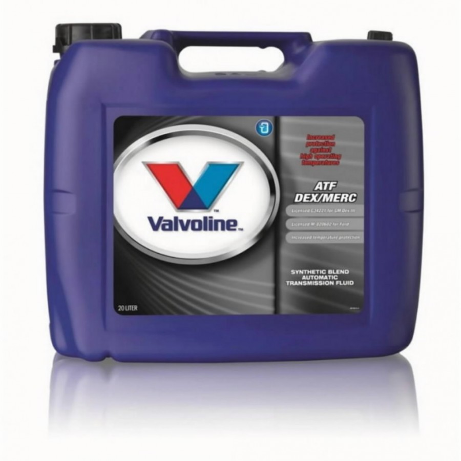 Automatinių transmisijų alyva ATF DEX-MERC 20L, Valvoline Automatinių transmisijų alyva ATF DEX-MERC 20L, Valvoline