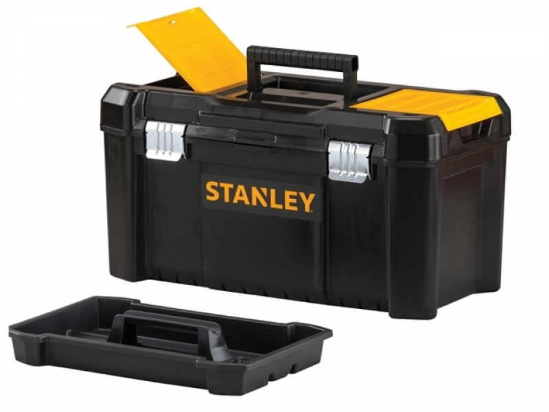 Įrankių dėžė 19″ juoda, Stanley Įrankių dėžė 19" juoda, Stanley