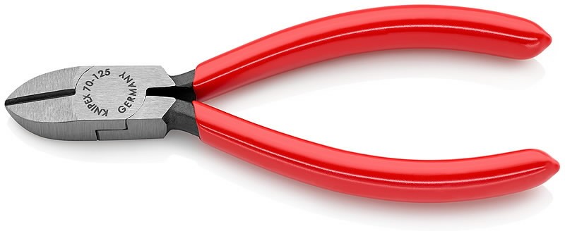 Žnyplės šoninio kirpimo, 125 mm, Knipex Žnyplės šoninio kirpimo, 125 mm, Knipex