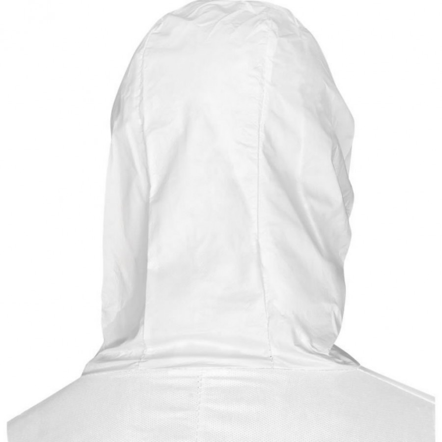 Kombinezonas vienkartinis su gobtuvu, balta-oranžinė XL, Delta Plus Kombinezonas vienkartinis su gobtuvu, balta-oranžinė XL, Delta Plus - Image 4
