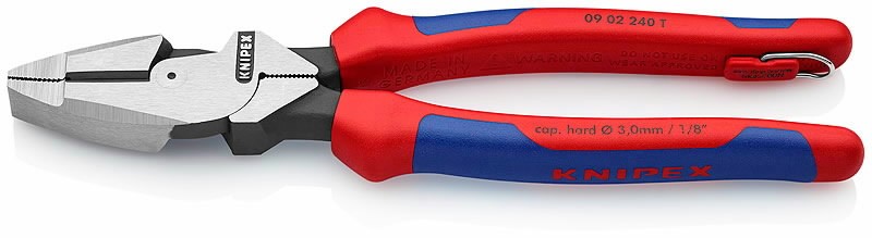 Didelės kirpimo jėgos kombinuotos replės 240mm, Knipex Didelės kirpimo jėgos kombinuotos replės 240mm, Knipex