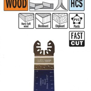 Pjovimo peilis medžiui 34mm Z14TPI Precision cut HCS, CMT