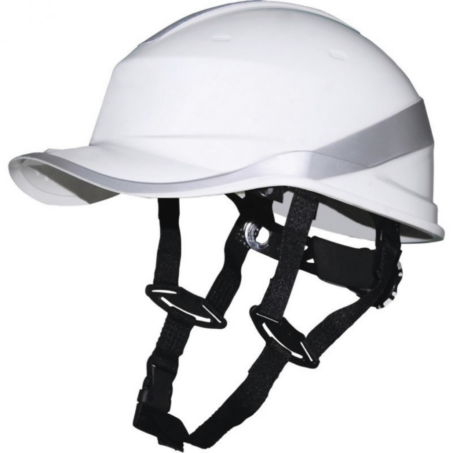 Apsauginis šalmas, Baseball, 1000 VAC/1500 VDC, balta DIAMON DIAMOND V UP, Delta Plus Apsauginis šalmas, Baseball, 1000 VAC/1500 VDC, balta DIAMON DIAMOND V UP, Delta Plus