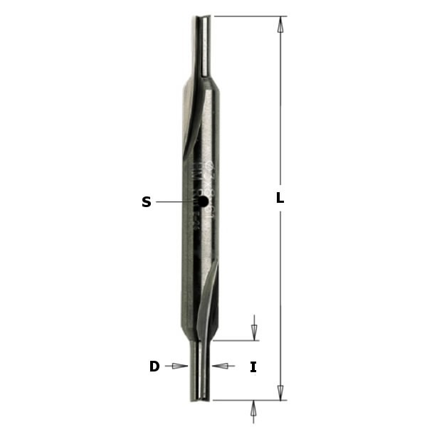 Freza HM S=6 D=3×8 LT=65, CMT Freza HM S=6 D=3x8 LT=65, CMT