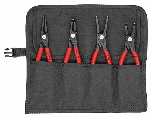 Replių vidiniams ir išoriniams žiedams komplektas 4 vnt., Knipex Replių vidiniams ir išoriniams žiedams komplektas 4 vnt., Knipex