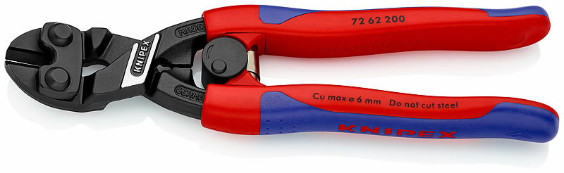 Žnyplės šoninio kirpimo 200mm D6mm, Knipex Žnyplės šoninio kirpimo 200mm D6mm, Knipex