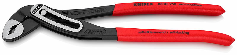 Vandens siurblio replės ALLIGATOR 250mm D50mm, Knipex Vandens siurblio replės ALLIGATOR 250mm D50mm, Knipex
