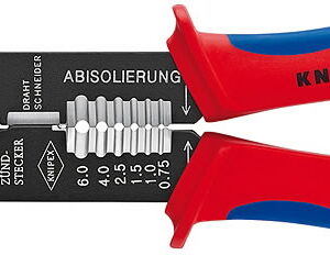 Universalios laidų antgalių užspaudimo replės 0,75 - 6,0mm2, Knipex