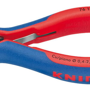 Žnyplės šoninio kirpimo 125mm su spyruokle, Knipex