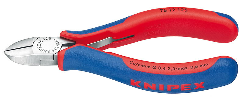 Žnyplės šoninio kirpimo 125mm su spyruokle, Knipex Žnyplės šoninio kirpimo 125mm su spyruokle, Knipex