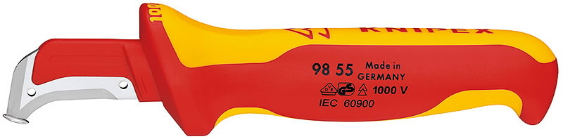 Kabelių nužievinimo peilis, Knipex Kabelių nužievinimo peilis, Knipex