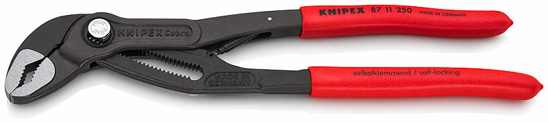 Replės COBRA-Matic 250mm D50mm, Knipex Replės COBRA-Matic 250mm D50mm, Knipex