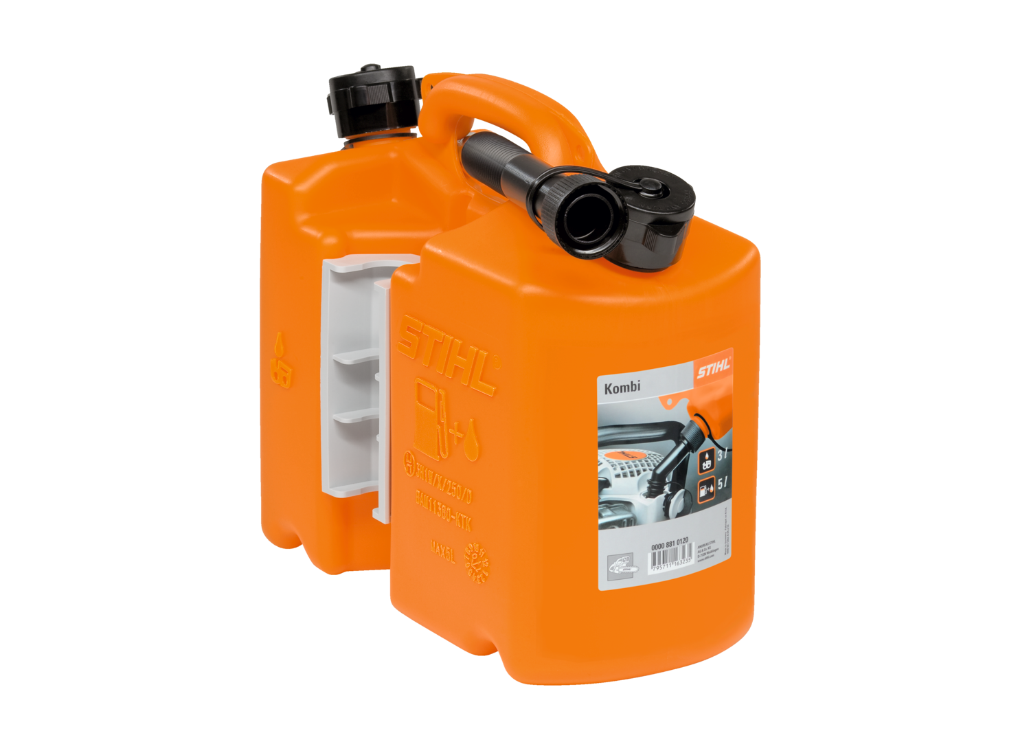 Kuro alyvos bakelis profesionalus (oranžinis) 5l / 3l Kuro alyvos bakelis profesionalus (oranžinis) 5l / 3l