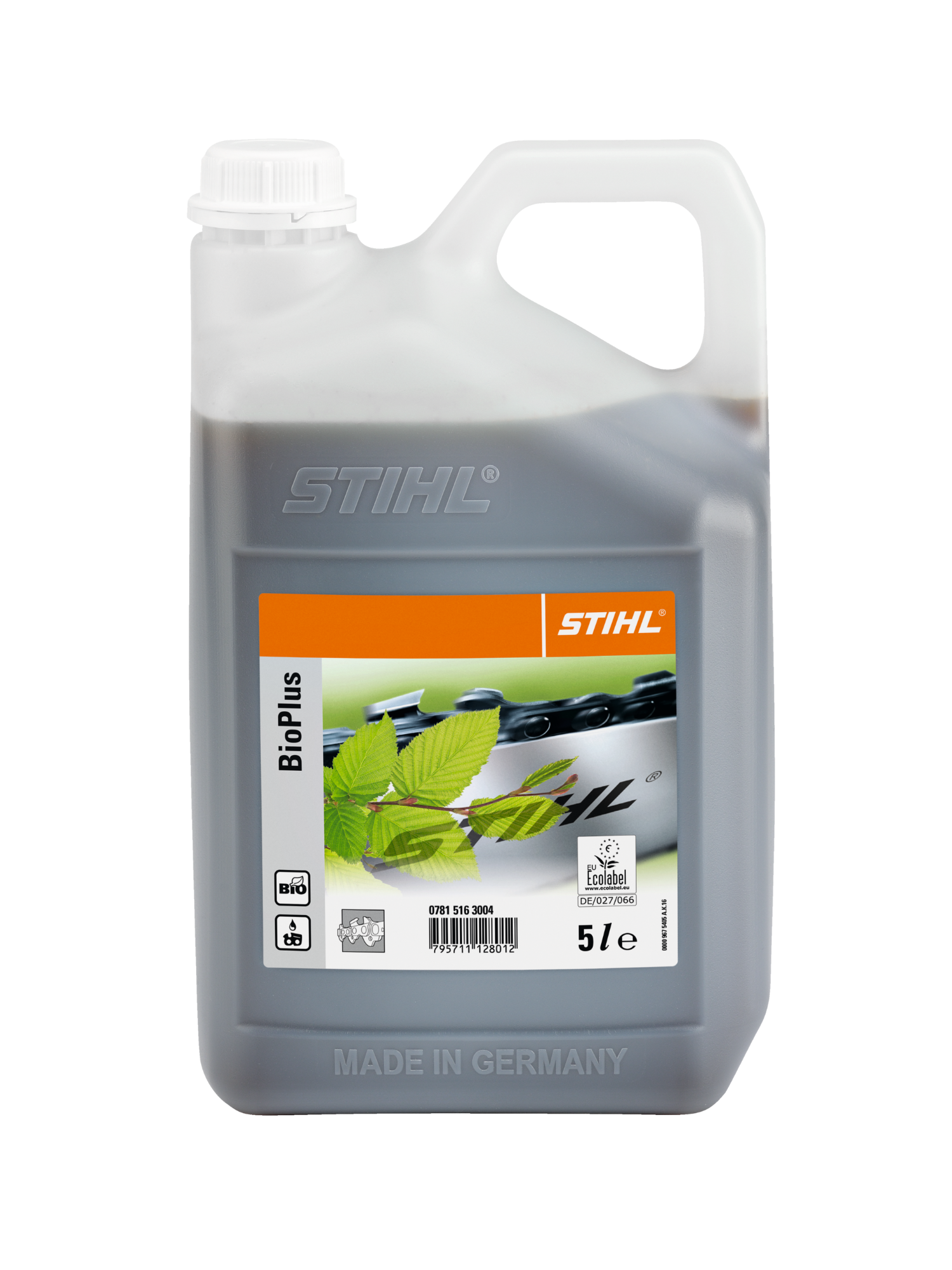 Alyva grandinėms BioPlus 5L STIHL Alyva grandinėms BioPlus 5L STIHL