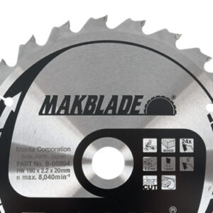 Pjovimo diskas, 260x30 mm, medienai Makblade