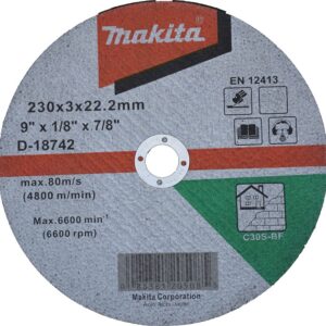 Pjovimo diskas 230 mm, akmeniui