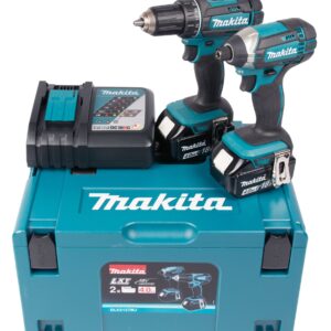 Akumuliatorinių įrankių komplektas DLX2127MJ