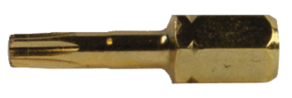 Sukimo antgalis T25 25 mm, Impact Gold Torsion 2 vnt. Sukimo antgalis T25 25 mm, Impact Gold Torsion 2 vnt.