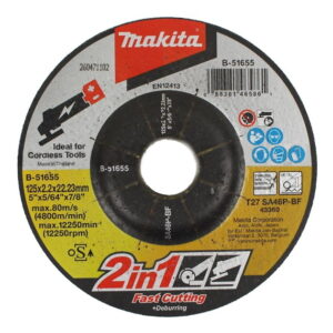 Pjovimo diskas metalui 125 x 2,2 mm, Makita