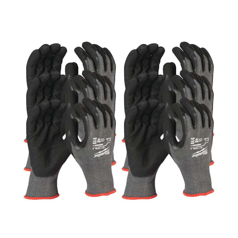 Pirštinės darbinės Milwaukee (XL/10 dydis) 12porų Pirštinės darbinės Milwaukee (XL/10 dydis) 12porų