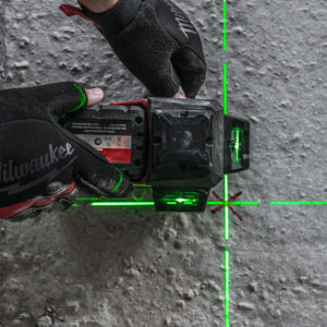 Akumuliatorinis lazerinis 360° nivelyras M12 3PL-0C