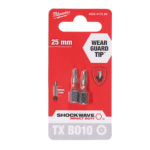 Sukimo antgalis TX BO10 25mm ShockWave 2vnt.