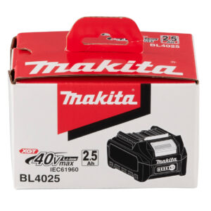 Akumuliatorius BL4025, XGT 40Vmax 2,5Ah Li-ion Makita (su energijos indikatoriumi)