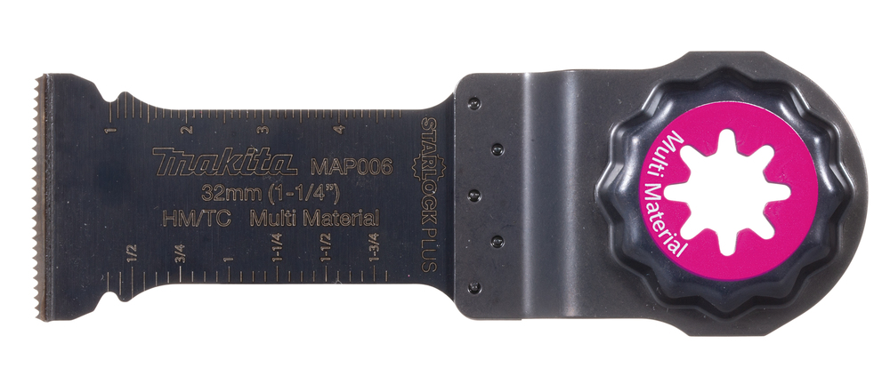Priedas daugiafunkciniam įrankiui įvairiom medžiagom pjauti (32 mm) MAP006 Priedas daugiafunkciniam įrankiui įvairiom medžiagom pjauti (32 mm) MAP006