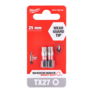 Sukimo antgalis TX27 25 mm, ShockWave 2vnt