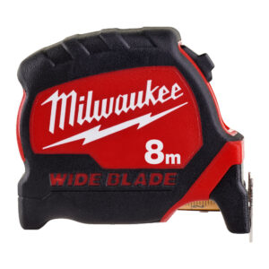 Profesionali matavimo juosta, 8 m praplatinta Wide Blade