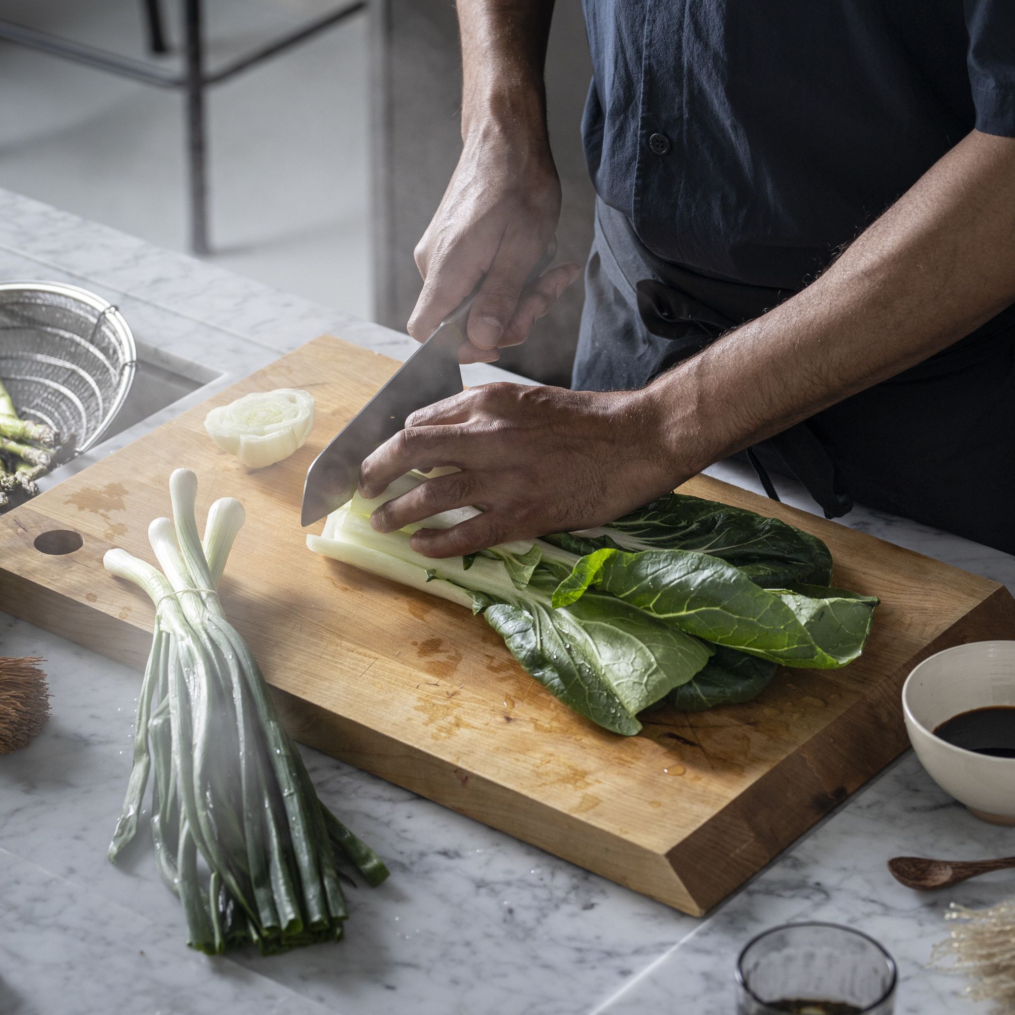 All Steel Santoku peilis All Steel Santoku peilis