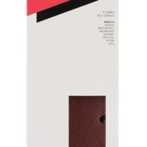 Šlifavimo popierius 93x230mm K100 Makita, (10vnt.)