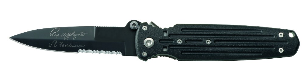 Peilis Gerber Covert- Double Bevel 154CM, Black, Serrated Peilis Gerber Covert- Double Bevel 154CM, Black, Serrated