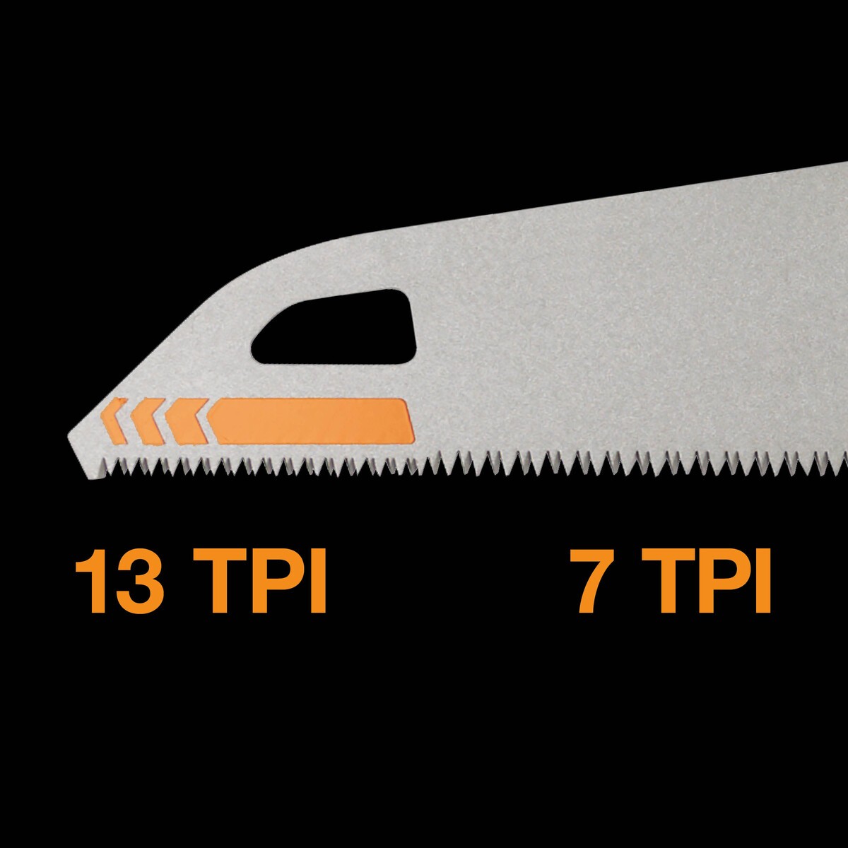 ProPower™ Tooth grubaus pjovimo rankinis pjūklas (55 cm, 7 TPI) ProPower™ Tooth grubaus pjovimo rankinis pjūklas (55 cm, 7 TPI) - Image 5