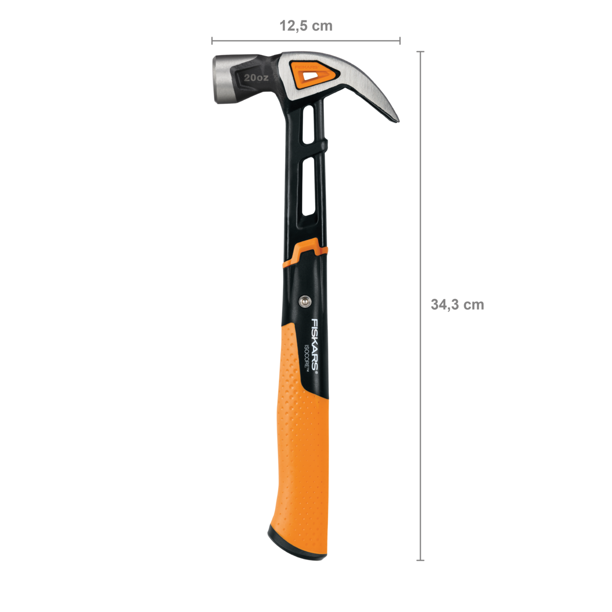 IsoCore lenktas dailidės plaktukas L 20oz IsoCore lenktas dailidės plaktukas L 20oz - Image 3
