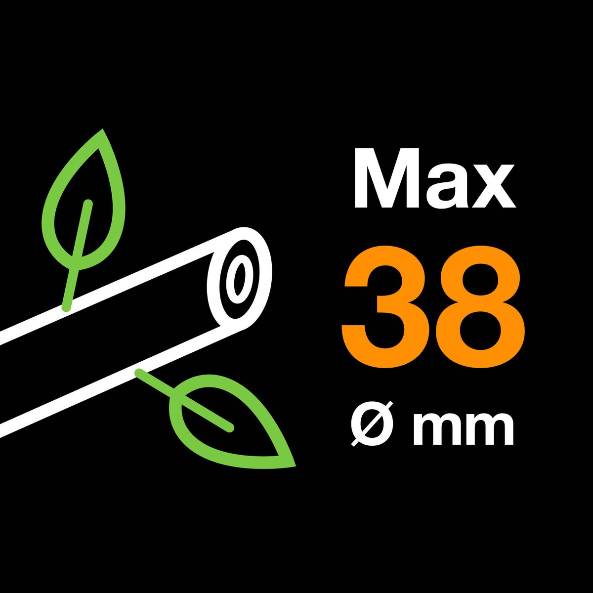 PowerGear™ X sodo žirklės prasilenkiančiais ašmenimis LX92, S (1020186) PowerGear™ X sodo žirklės prasilenkiančiais ašmenimis LX92, S (1020186) - Image 4