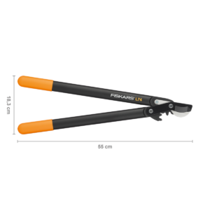 PowerGear™ Sodo žirklės prasilenkiančiais ašmenimis, kablio formos galva (M) L74