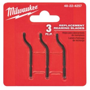 Įrankio užvartom šalinti atsarginiai ašmenys Milwaukee (3vnt)