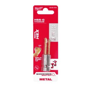 Grąžtas metalui Shockwave HSS 2,5x62 mm, 2 vnt