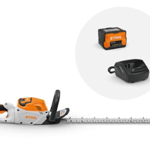 Gyvatvorių žirklės STIHL HSA 60.1 SET, su AK10 akumuliatoriumi ir AL 101 įkrovikliu