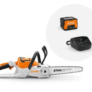 STIHL MSA 60.0 C-B akumuliatorinis pjūklas su akumuliatoriumi AK 20 ir įkrovikliu AL 101