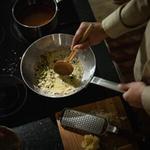 Norden steel keptuvė wok 28 cm, be dangos