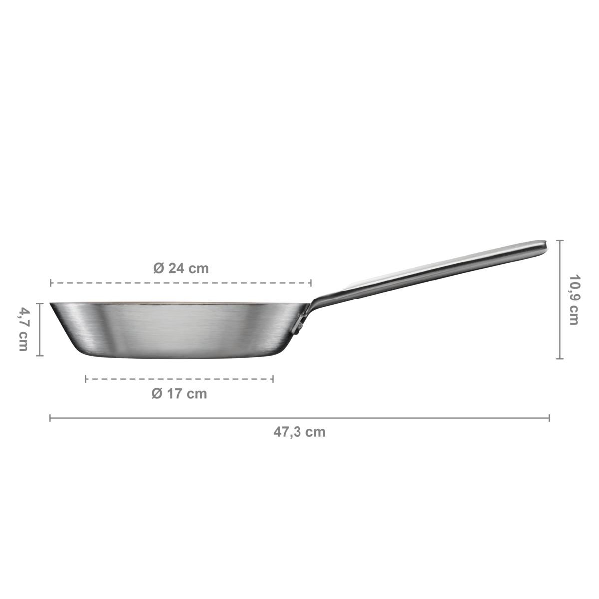 Norden steel keptuvė 28 cm Norden steel keptuvė 28 cm - Image 3