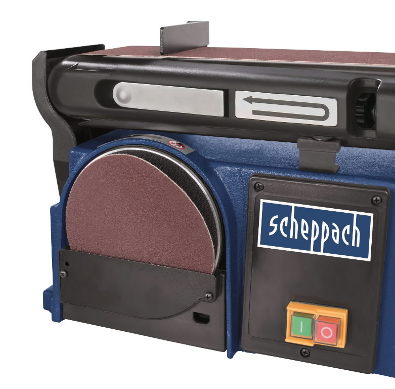 Šlifavimo staklės BTS900 3x šlifavimo juostos ir šlifavimo d, Scheppach Šlifavimo staklės BTS900 3x šlifavimo juostos ir šlifavimo d, Scheppach - Image 3