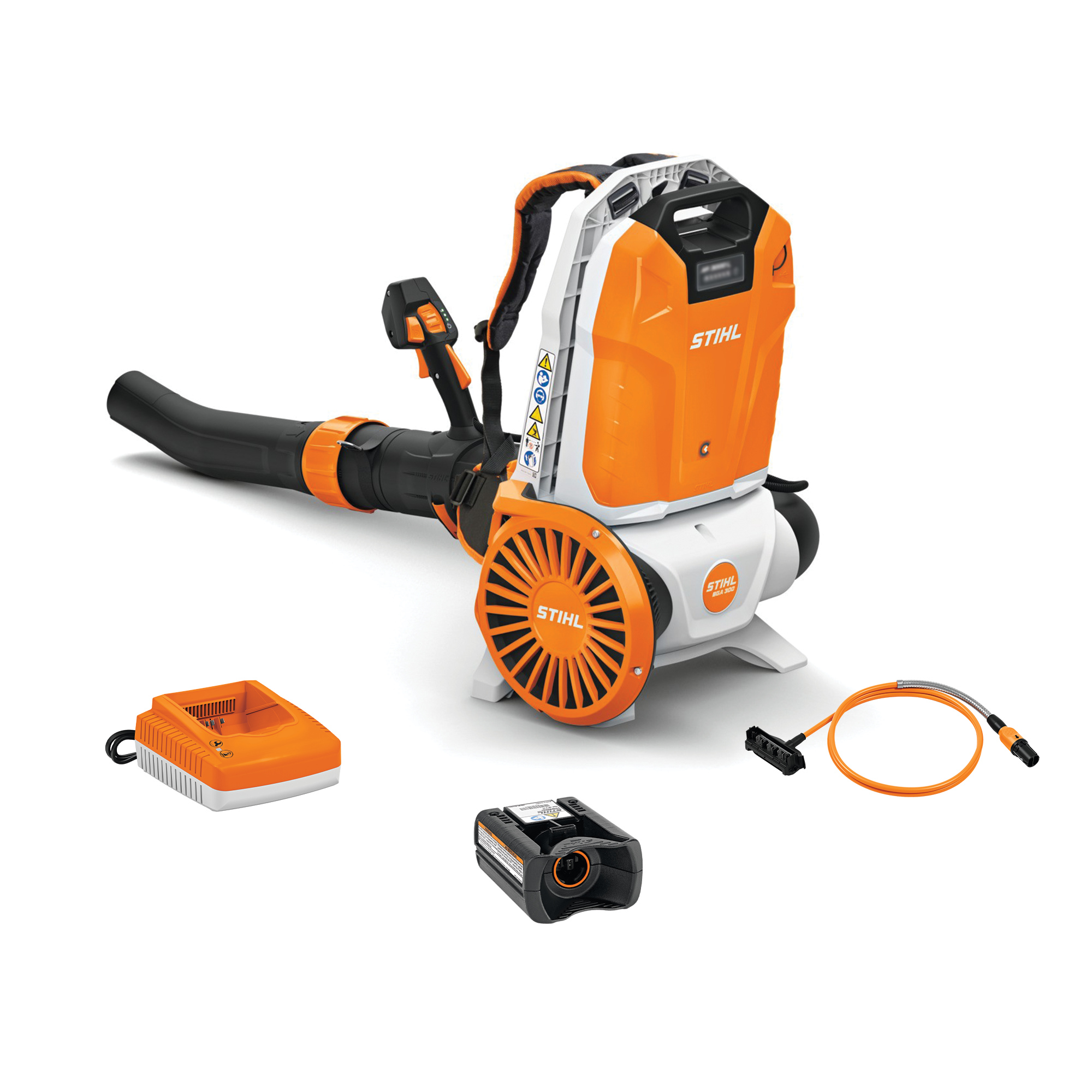 STIHL BGA 300 pūtiklis su AR 3000 L akumuliatoriumi ir priedais STIHL BGA 300 pūtiklis su AR 3000 L akumuliatoriumi ir priedais - Image 4