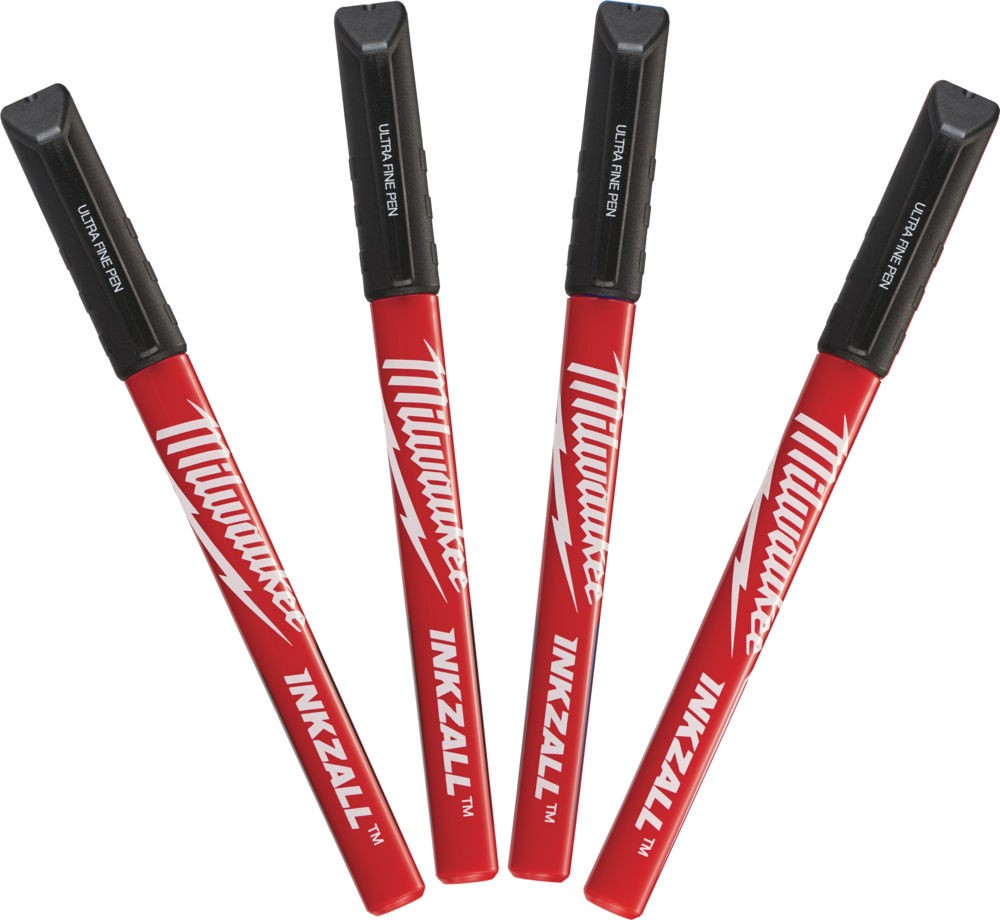 Žymeklis plonu galu 0,6mm Milwaukee (4vnt) Žymeklis plonu galu 0,6mm Milwaukee (4vnt) - Image 3