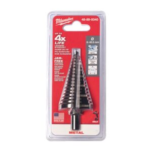 Pakopinis grąžtas metalui, 6-40,5 mm