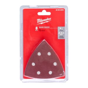 Šlifavimo popierius daugiafunkciniam įrankiui, K240, 8vnt.