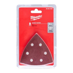 Šlifavimo popierius daugiafunkciniam įrankiui, K120, 8vnt.